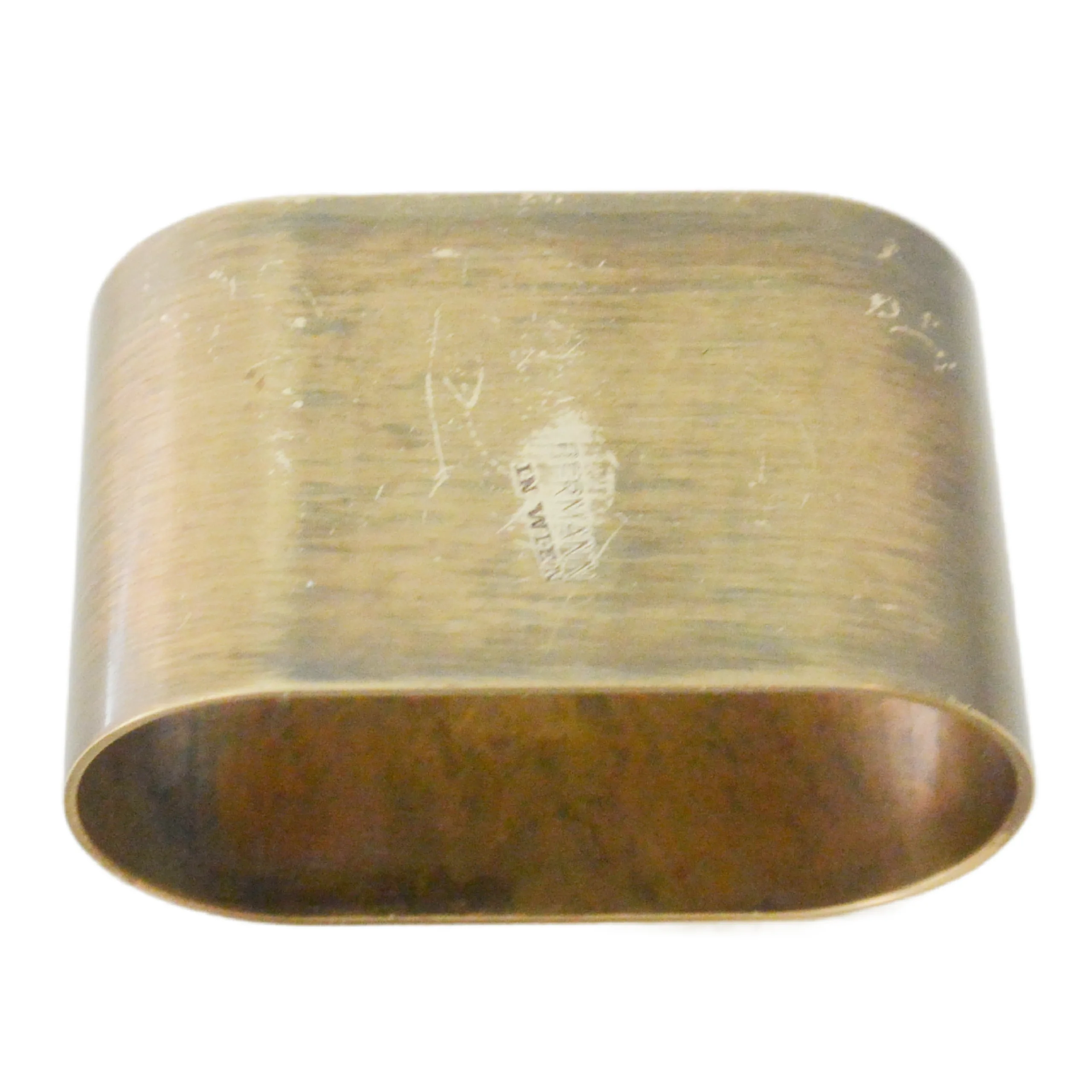 Austrian Cold-Painted Bronze Franz Bergman Napkin Ring with Dachshund - Image 7