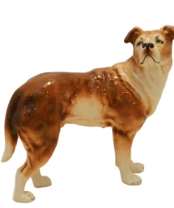 Rare Royal Dux English Mastiff Dog Figurine