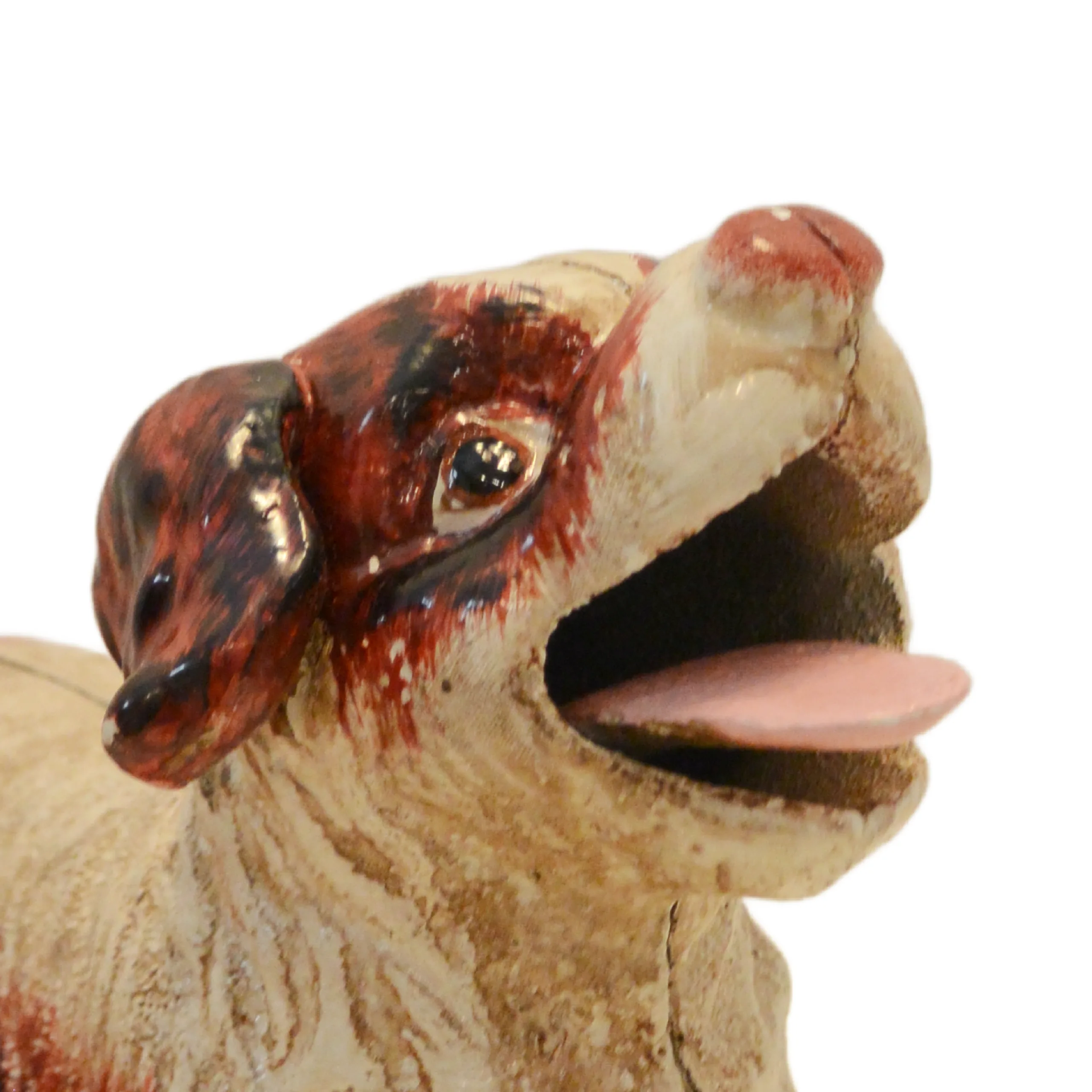 Cavalier King Charles Spaniel Vintage Cast Iron Mechanical Coin Bank - Image 3
