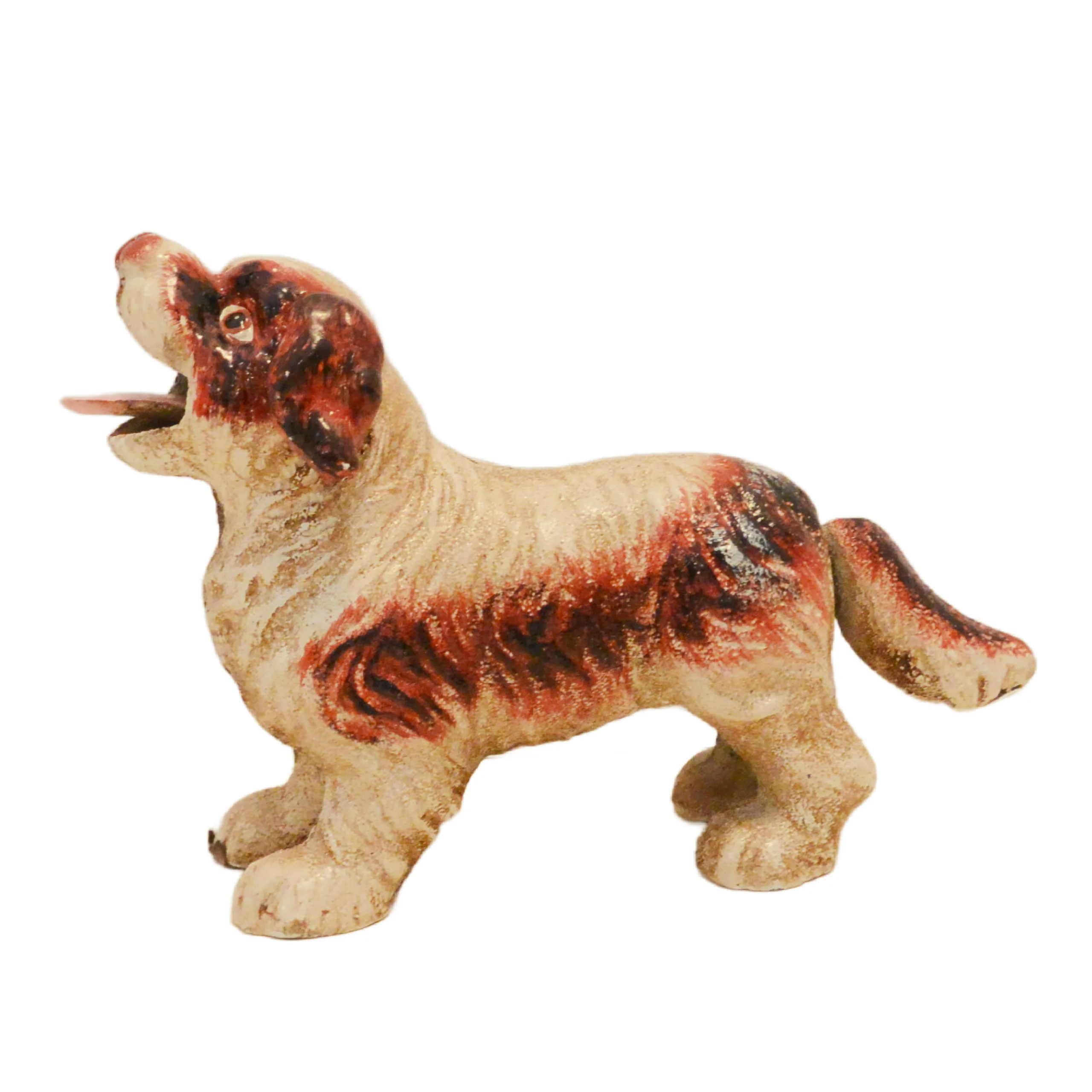 Cavalier King Charles Spaniel Vintage Cast Iron Mechanical Coin Bank - Image 8