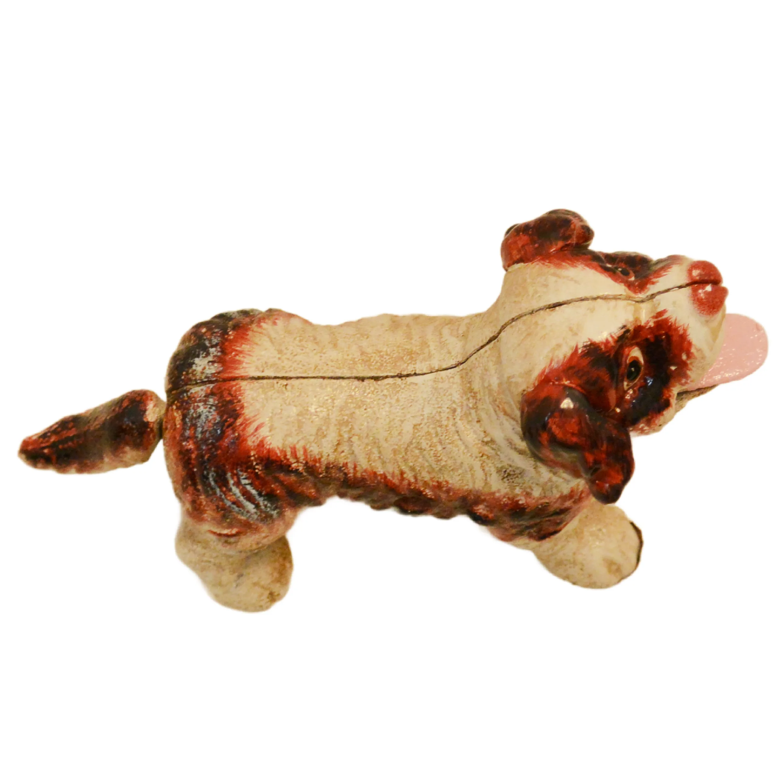 Cavalier King Charles Spaniel Vintage Cast Iron Mechanical Coin Bank - Image 11