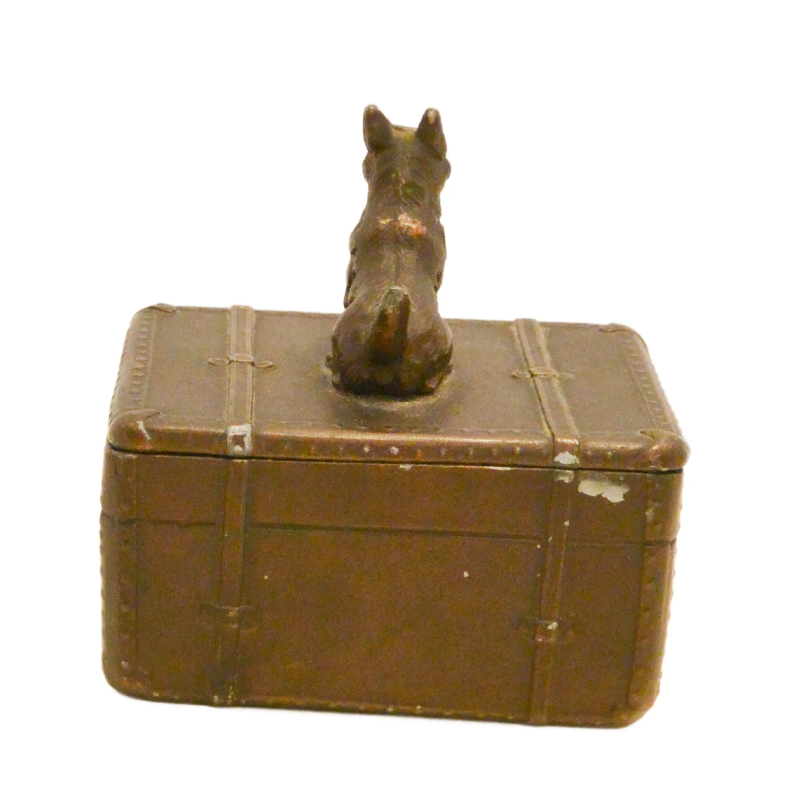 Art Deco NUART Trinket Box With Scottie Lid c.1920's-1930's - Image 8