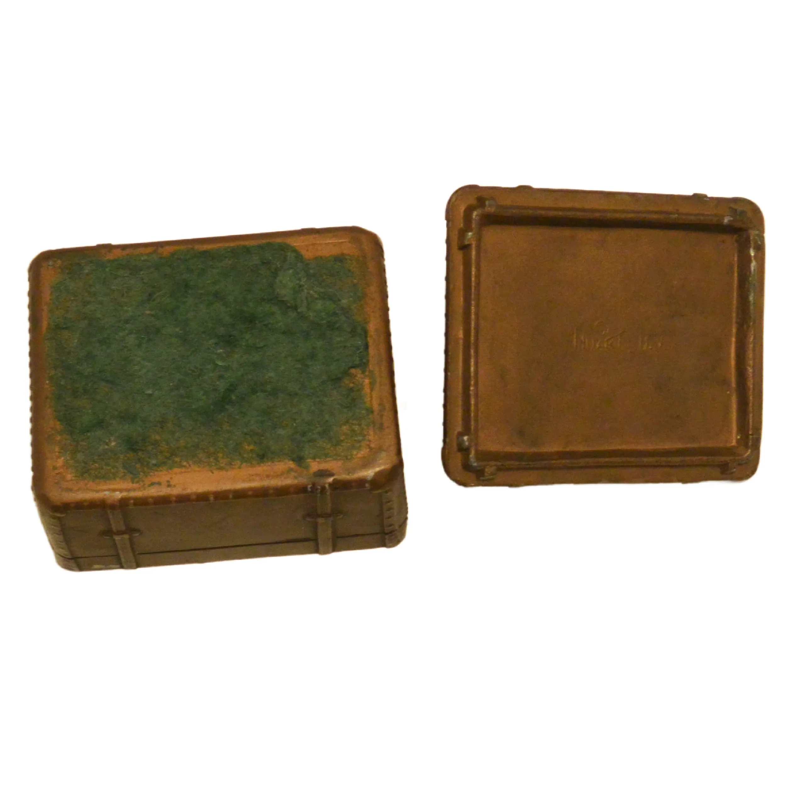 Art Deco NUART Trinket Box With Scottie Lid c.1920's-1930's - Image 11