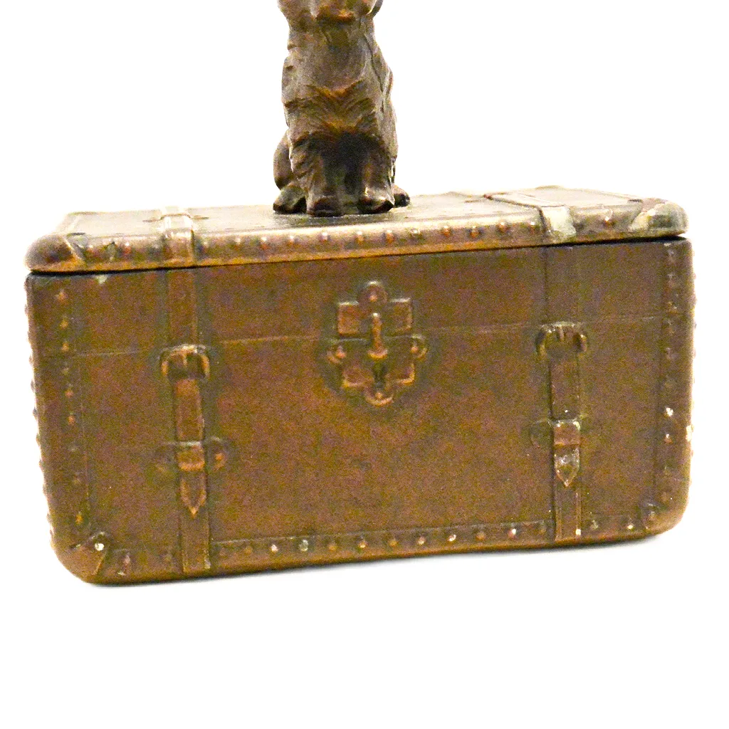 Art Deco NUART Trinket Box With Scottie Lid c.1920's-1930's - Image 5