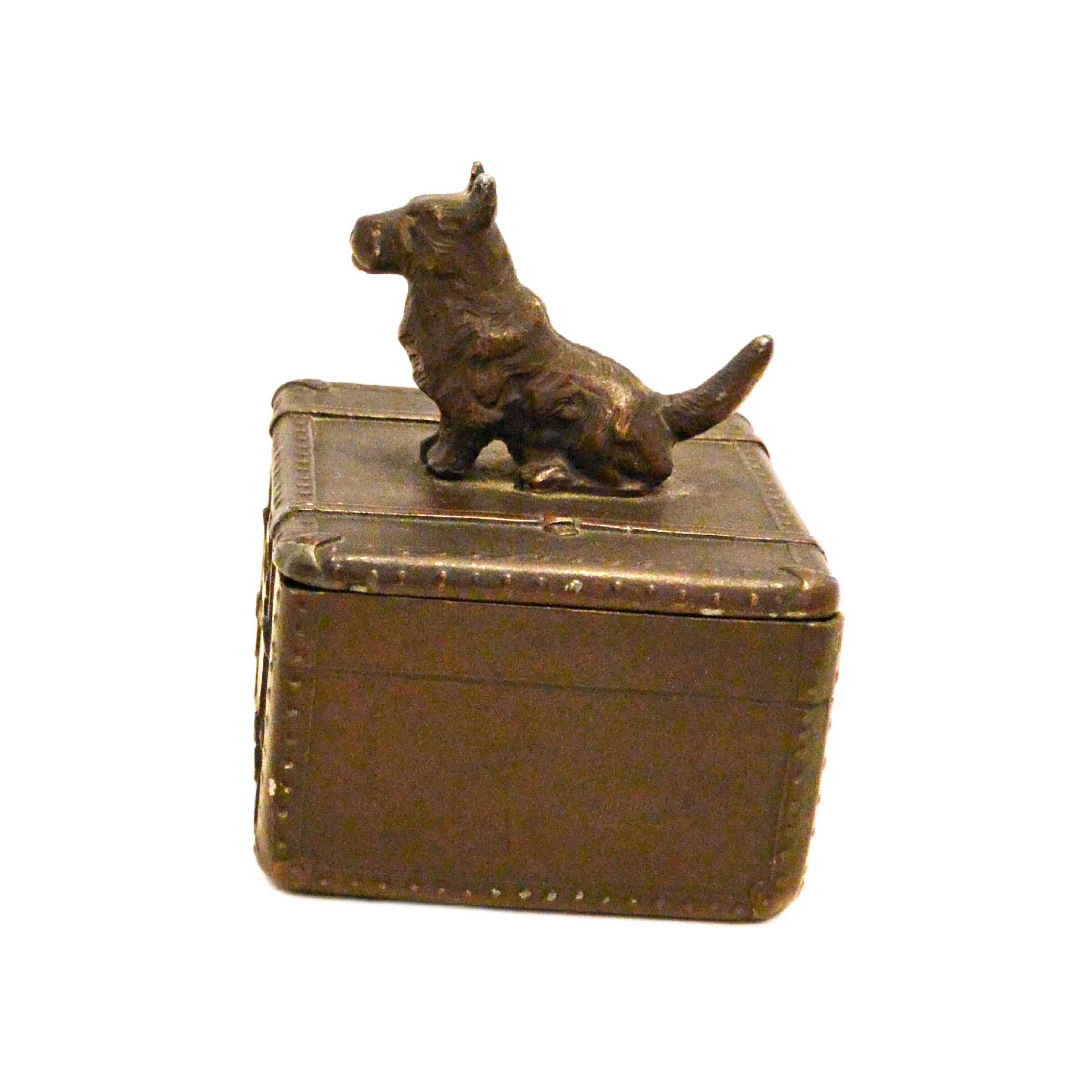 Art Deco NUART Trinket Box With Scottie Lid c.1920's-1930's - Image 6