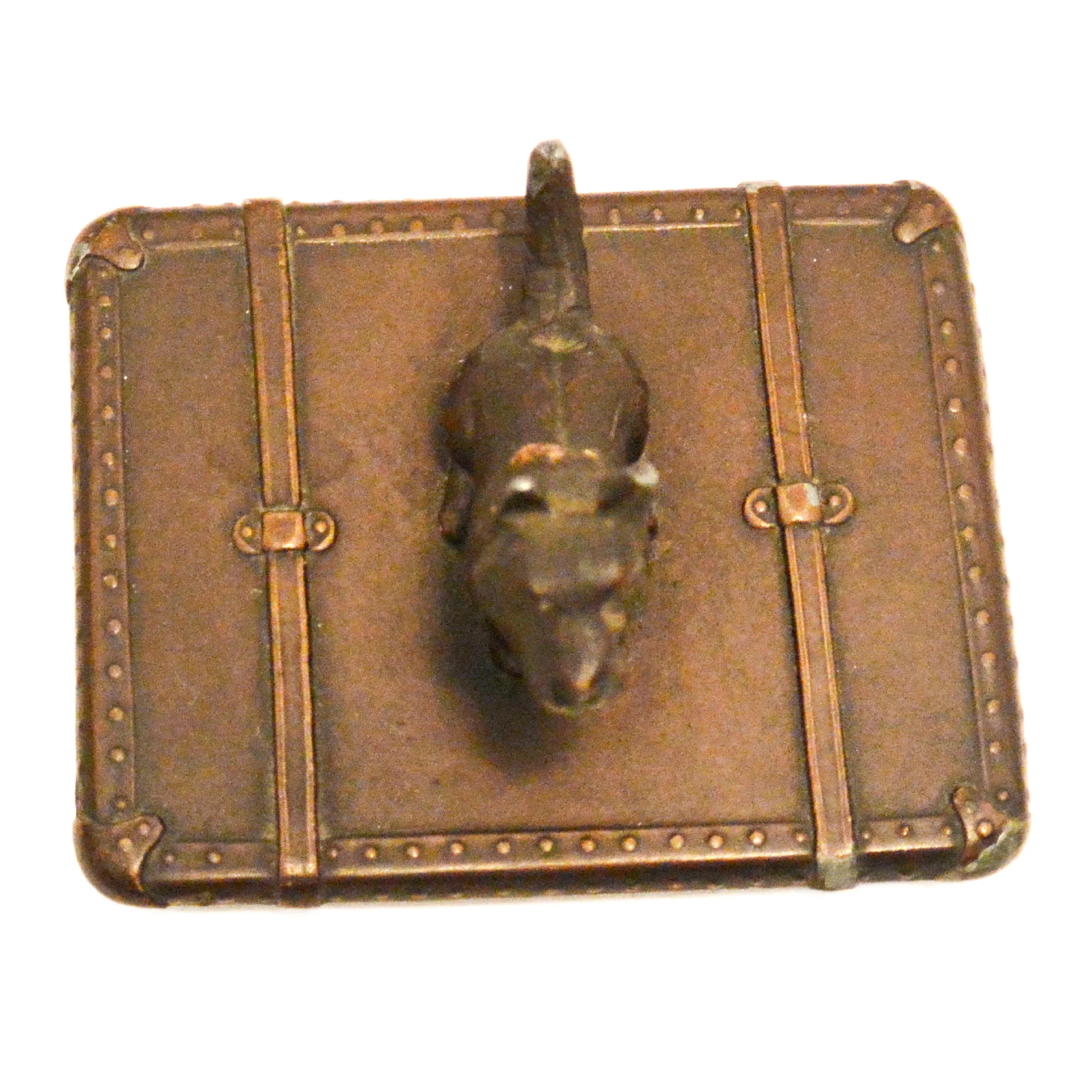 Art Deco NUART Trinket Box With Scottie Lid c.1920's-1930's - Image 13