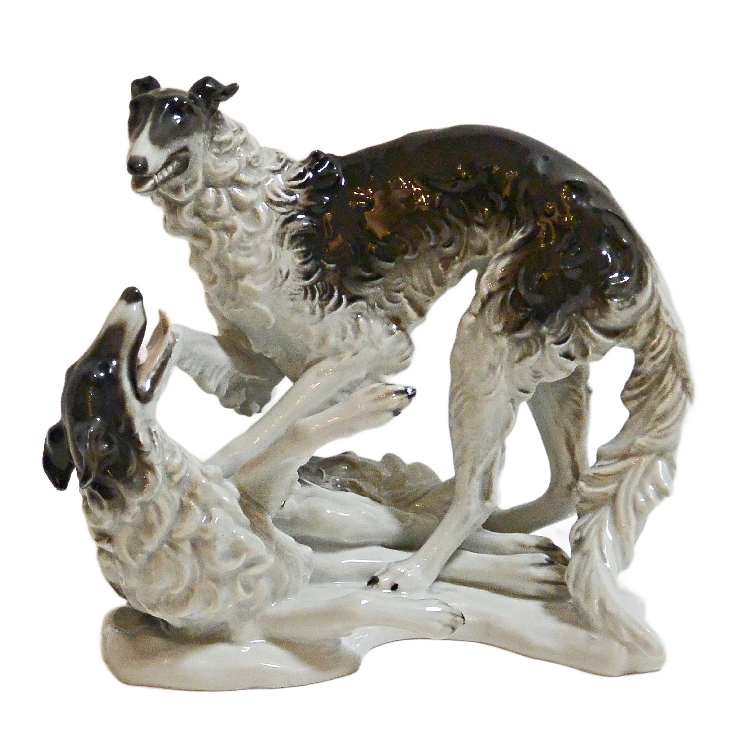 Rosenthal Art Deco Porcelain Borzoi Dog Figurine