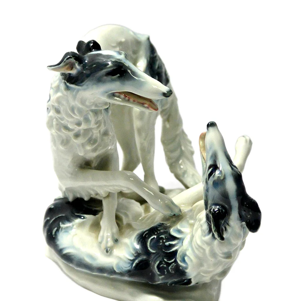 Rosenthal Art Deco Porcelain Borzoi Dog Figurine - Image 5