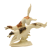 Large Art Deco Hutschenreuther Running Borzois Figurine by Karl Tutter