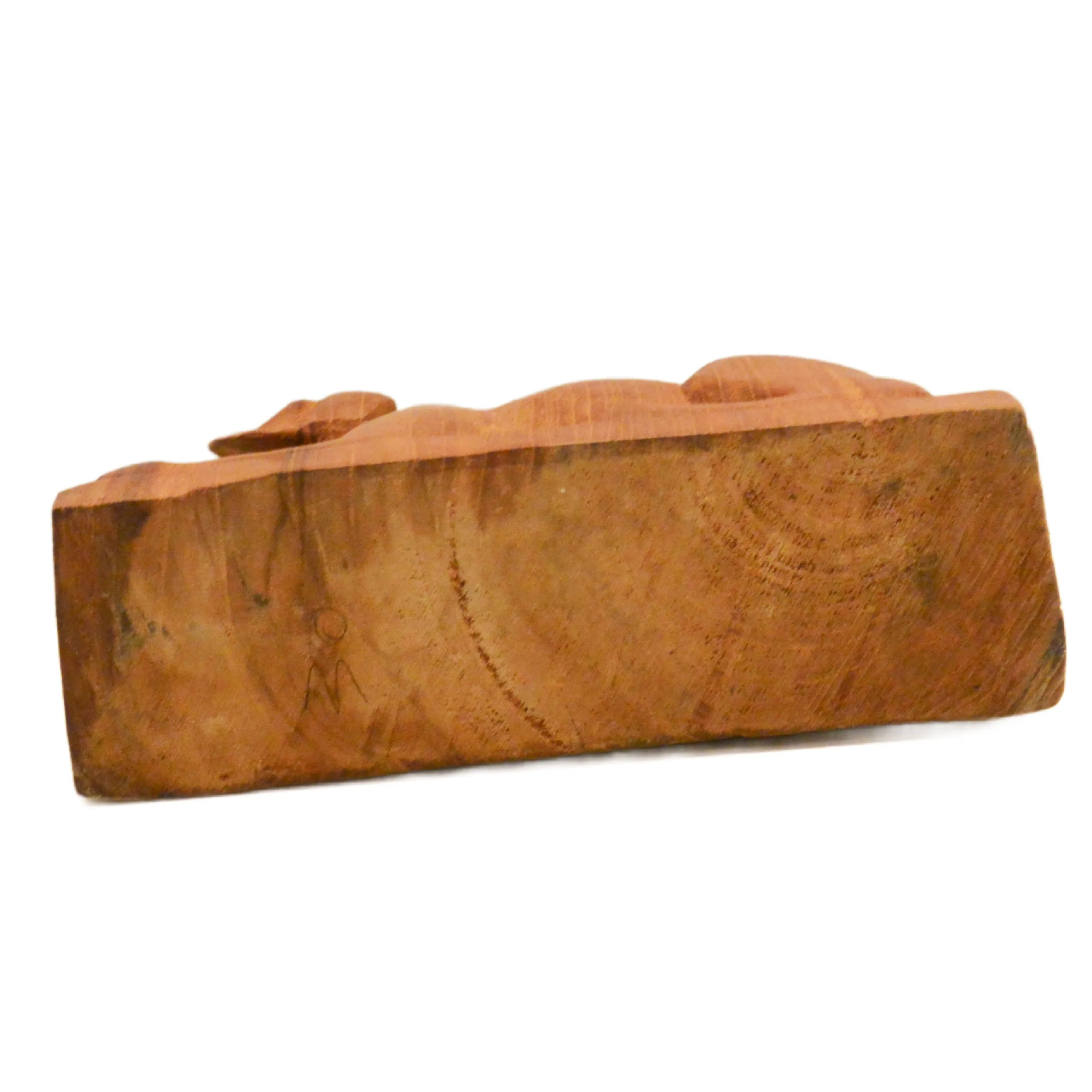 Vintage Hand-Carved Folk Art Scent Hound - Image 9