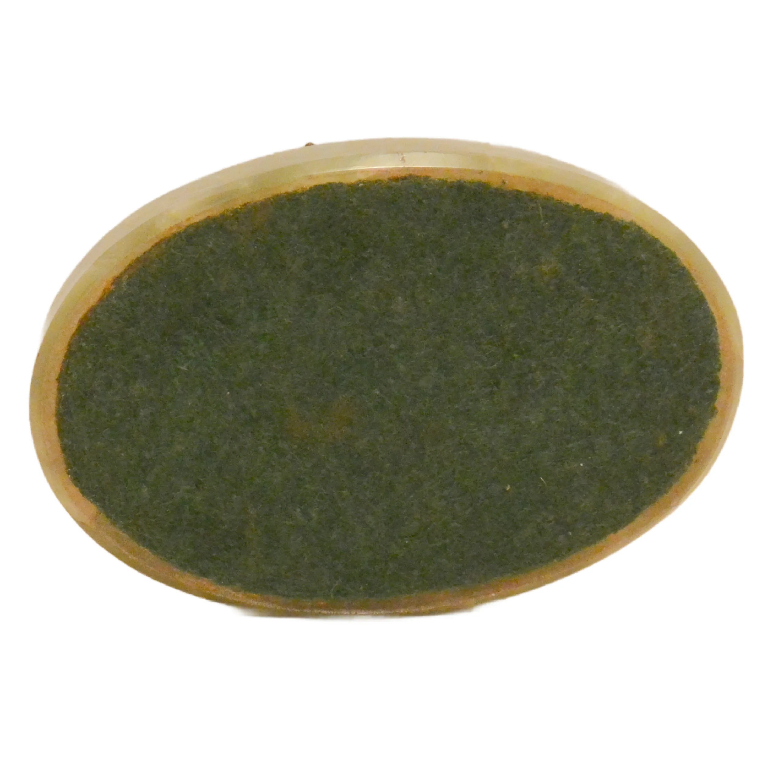Art Deco Green Onyx & Bronze Double Scottie Tray c. 1930 - Image 10