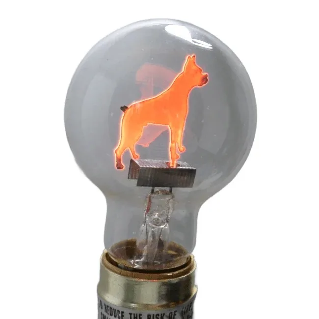 Aerolux Boxer Dog Silhouette Lightbulb