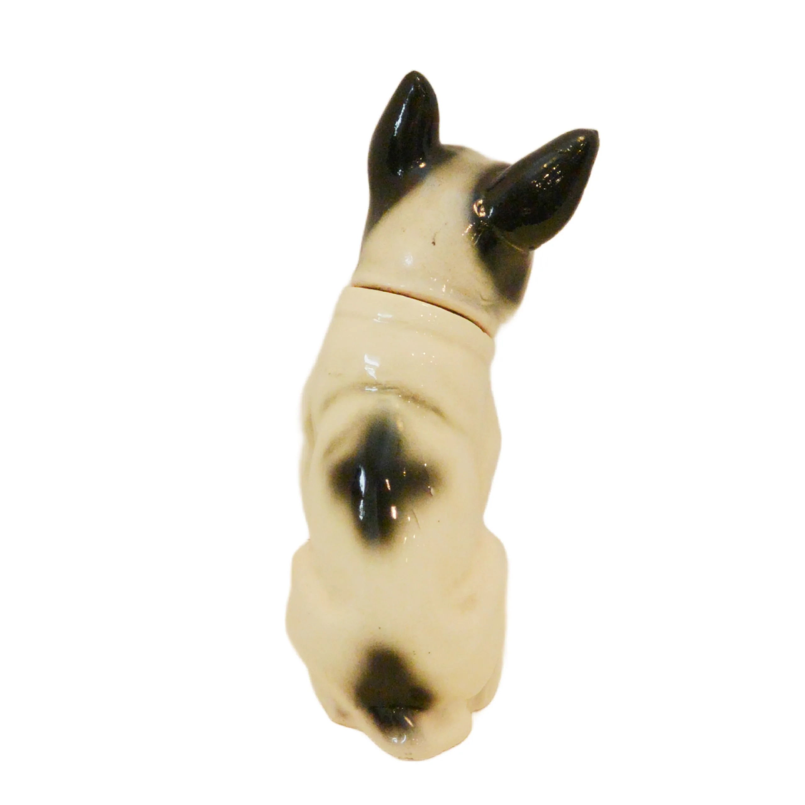 Mid-Century Moriyama Japan Porcelain Boston Terrier Decanter - Image 7
