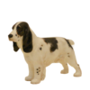 Royal Doulton Cocker Spaniel HN 1078 &ndash; Antique Frederick Daws Design &ndash; Black & White Parti-Color, c. 1930s-40s