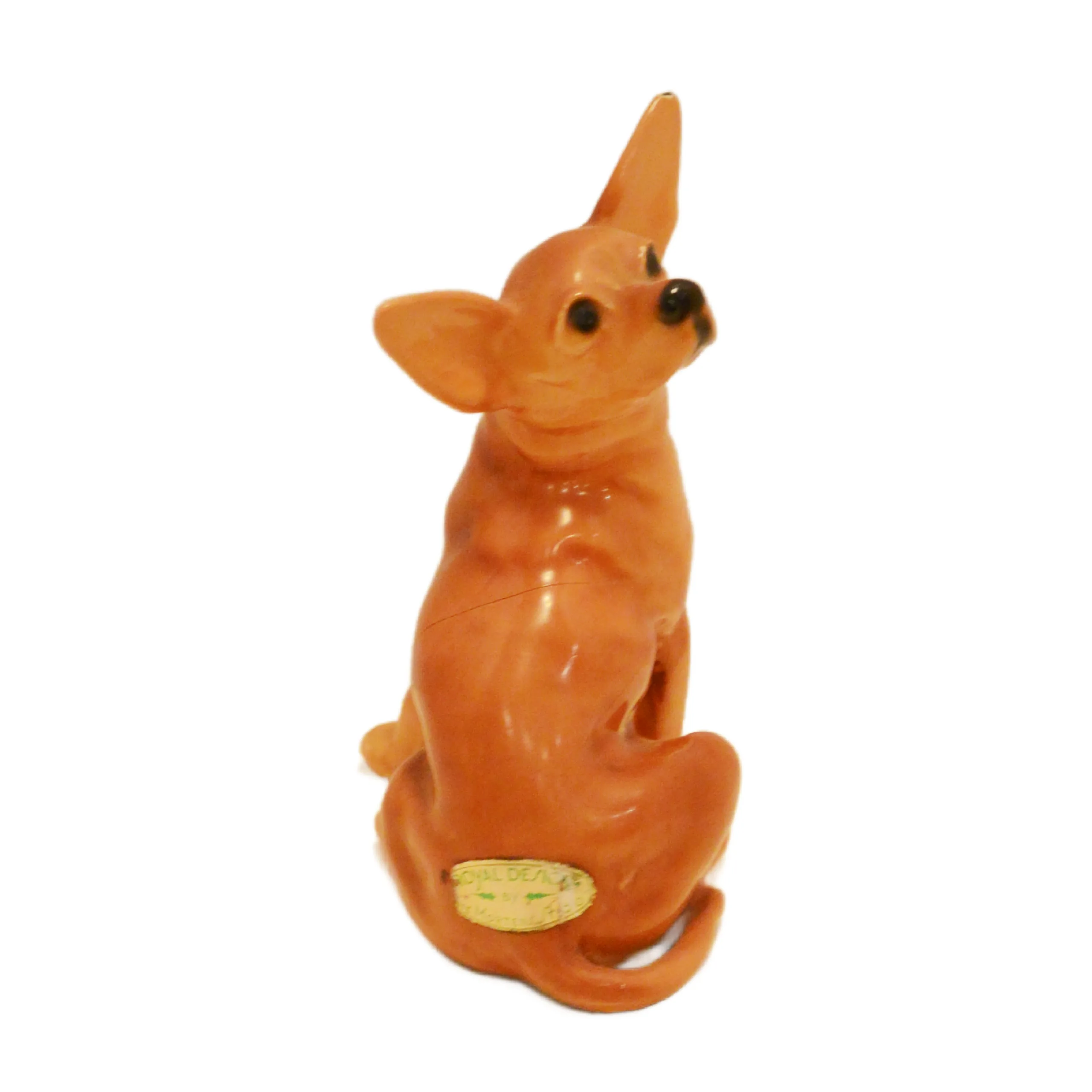 Mid-Century Mortens Studio "Royal Design" Chihuahua Figurine – Dual Marked - Image 6