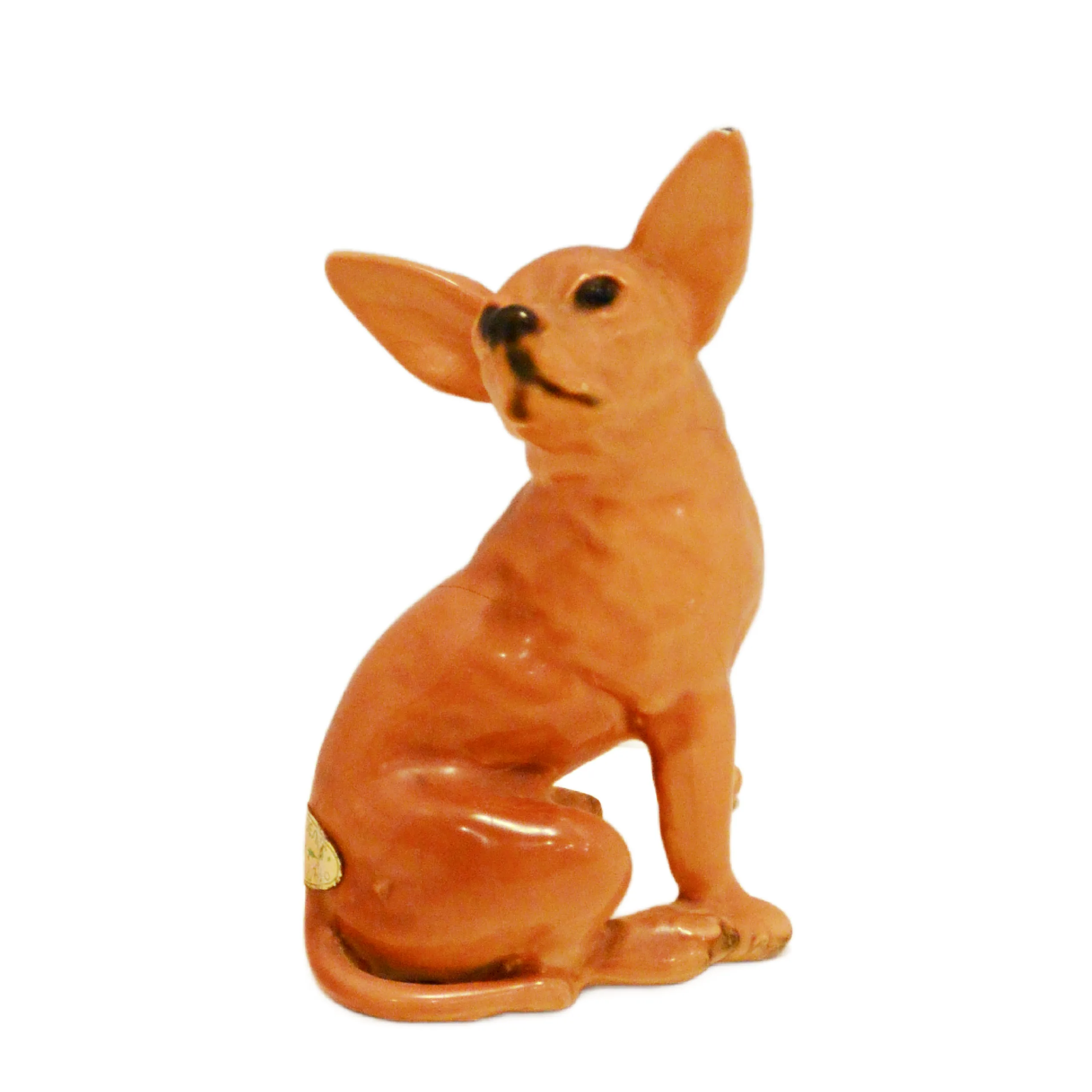 Mid-Century Mortens Studio "Royal Design" Chihuahua Figurine – Dual Marked