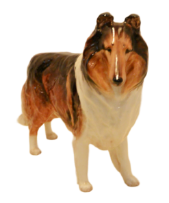 Large Royal Doulton Rough Collie Figurine - Champion "Ashtead Applause" HN1057