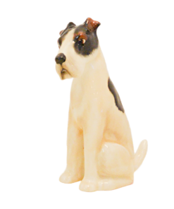 Vintage Royal Doulton Seated Fox Terrier by Frederick Daws, HN910