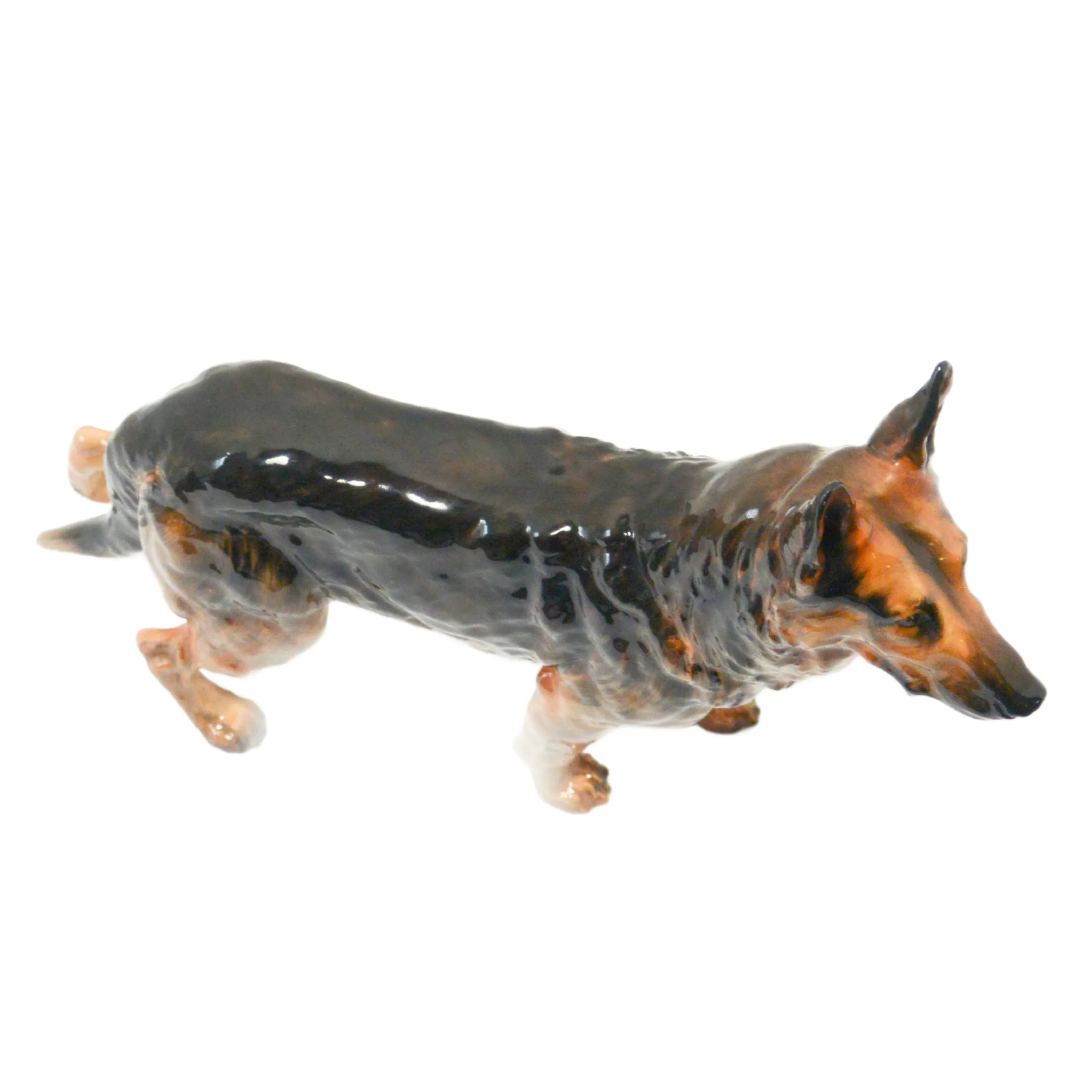 Large Royal Doulton German Shepherd HN 1115 &ndash; Rare 11" "Giant" Scale &ndash; Frederick Daws Design, c. 1940s - Image 12