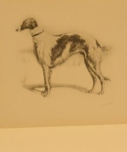 Alternative view of Rare 1934 Limited Edition Borzoi Portfolio: 28 Lithographs, "Echoes of Old Russia"