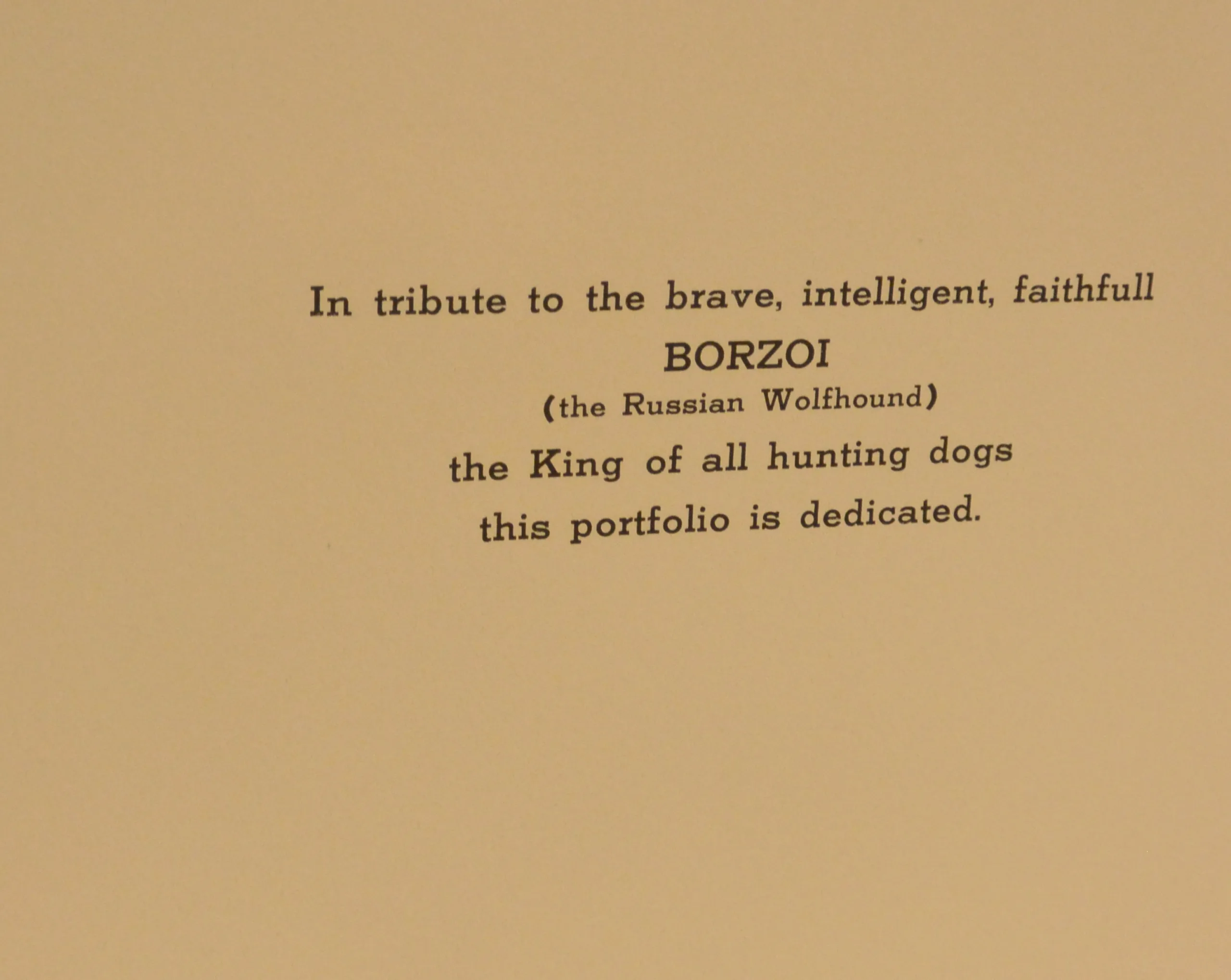 Rare 1934 Limited Edition Borzoi Portfolio: 28 Lithographs, "Echoes of Old Russia" - Image 11