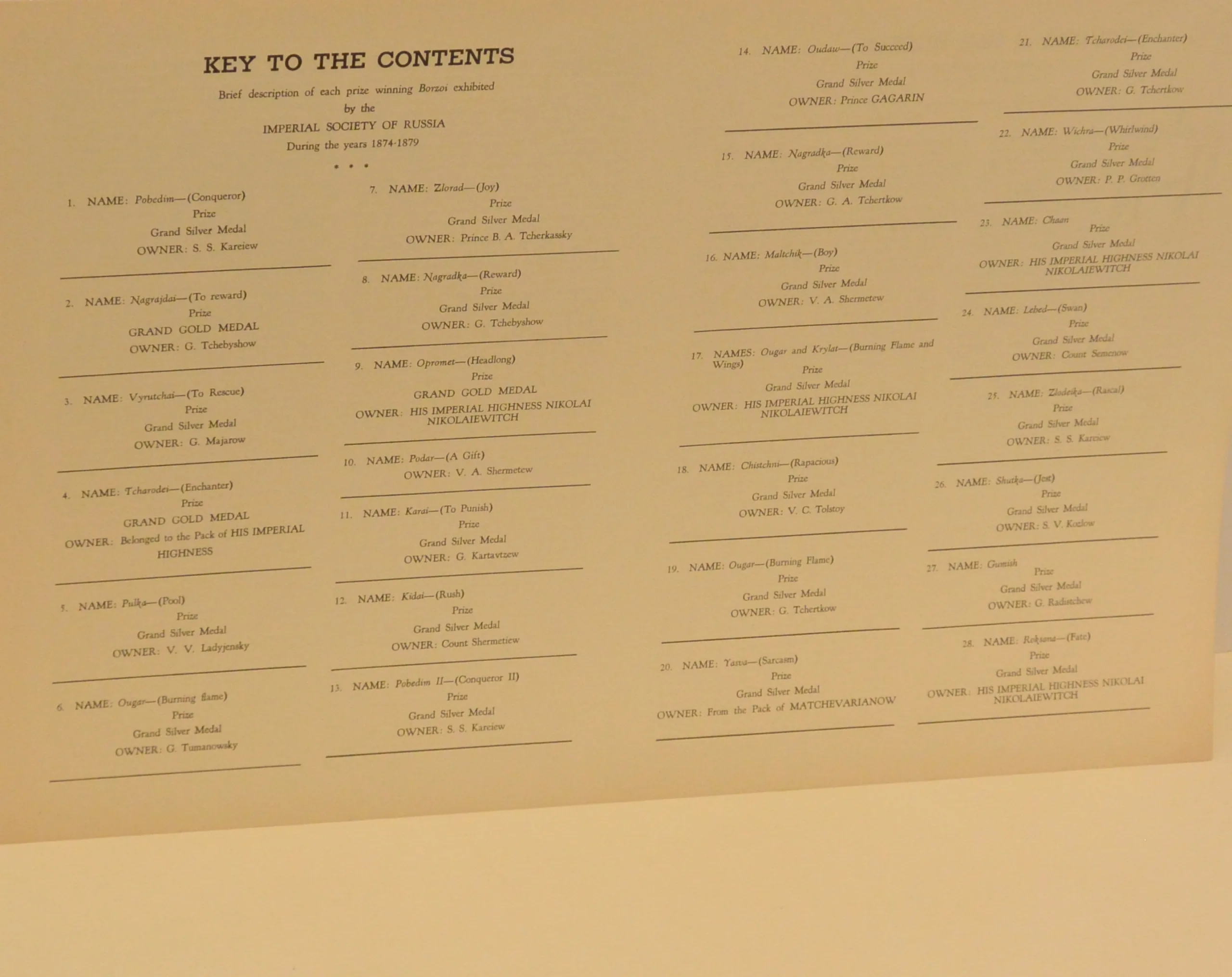 Rare 1934 Limited Edition Borzoi Portfolio: 28 Lithographs, "Echoes of Old Russia" - Image 14