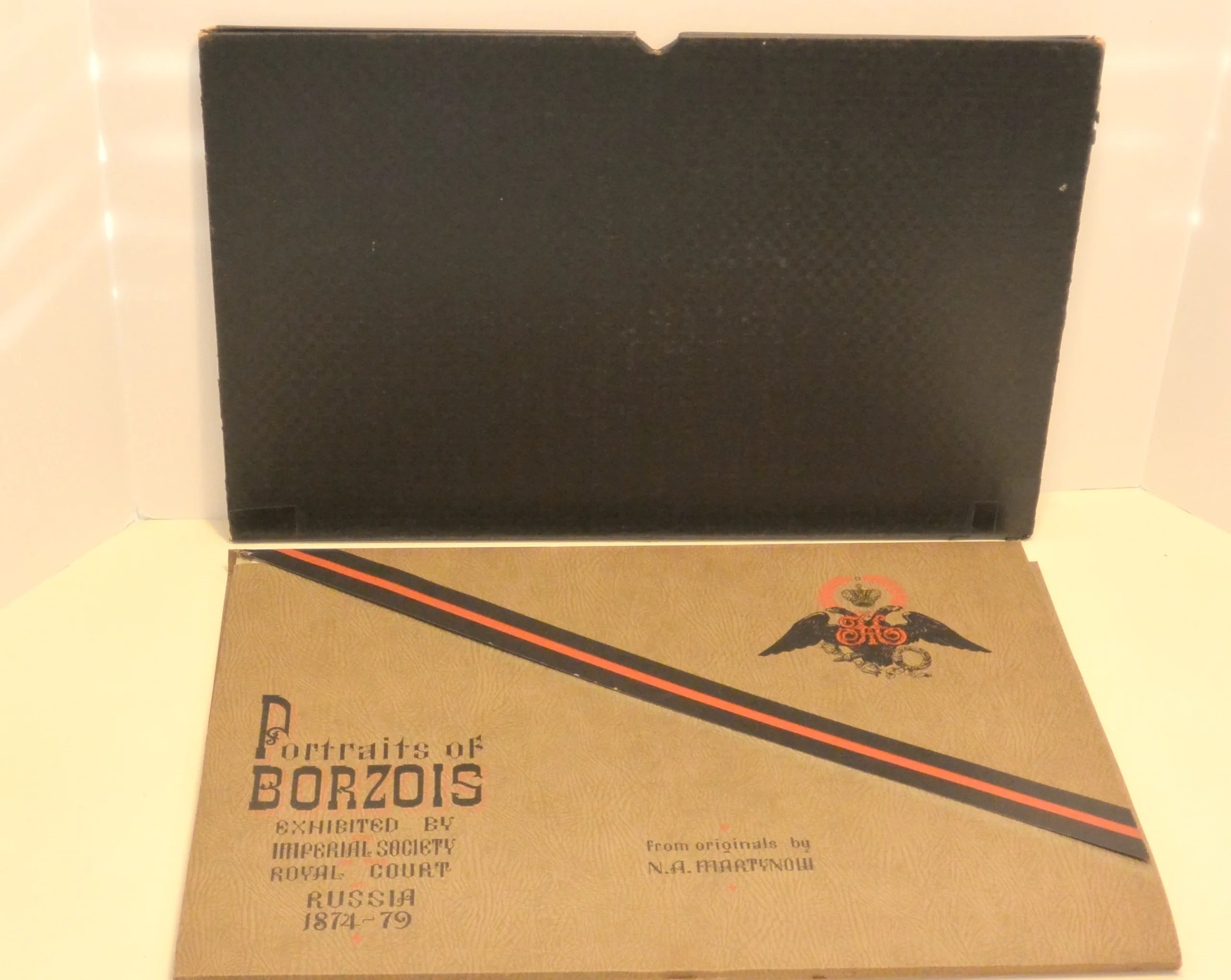 Rare 1934 Limited Edition Borzoi Portfolio: 28 Lithographs, "Echoes of Old Russia"