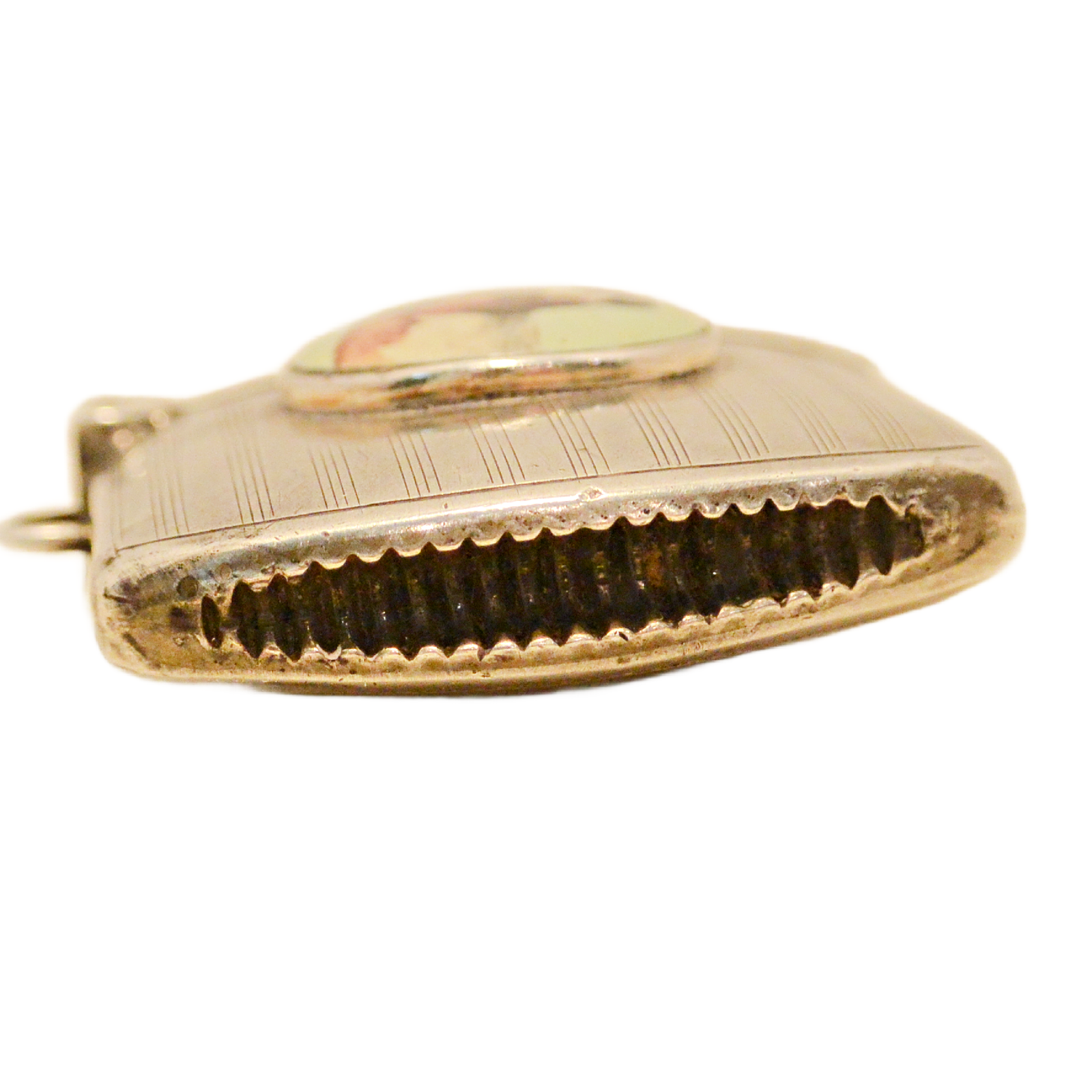 Antique 1919 Sterling Silver & Enamel Boxer Dog Vesta Case – Birmingham – Henry Williamson Ltd. - Image 8