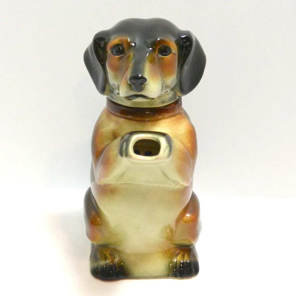 Vintage Dachshund Dog Teapot