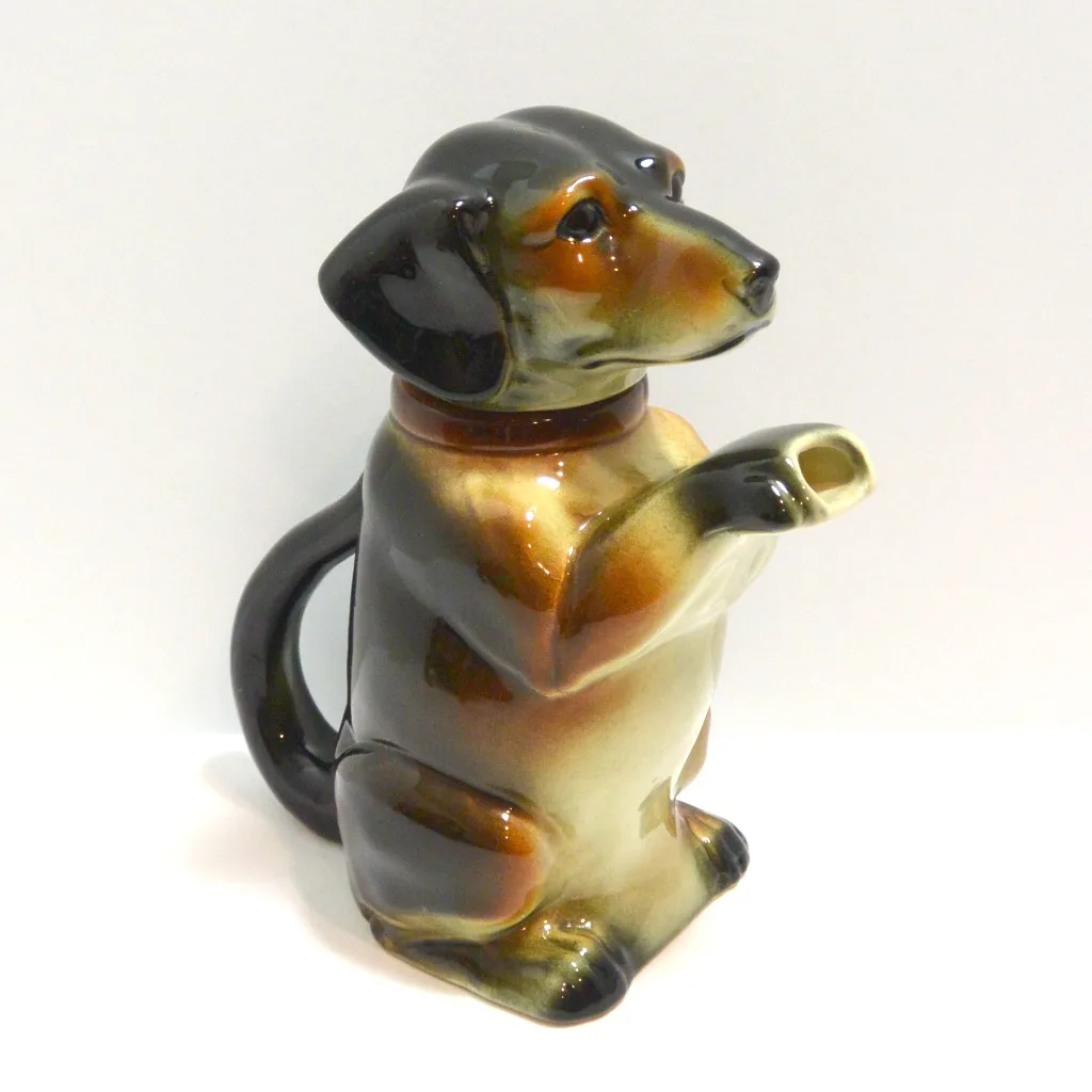Vintage Dachshund Dog Teapot - Image 2