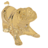Vintage Signed Baccarat France Crystal Pug Dog Figurine &ndash; Playful Crouching Pose