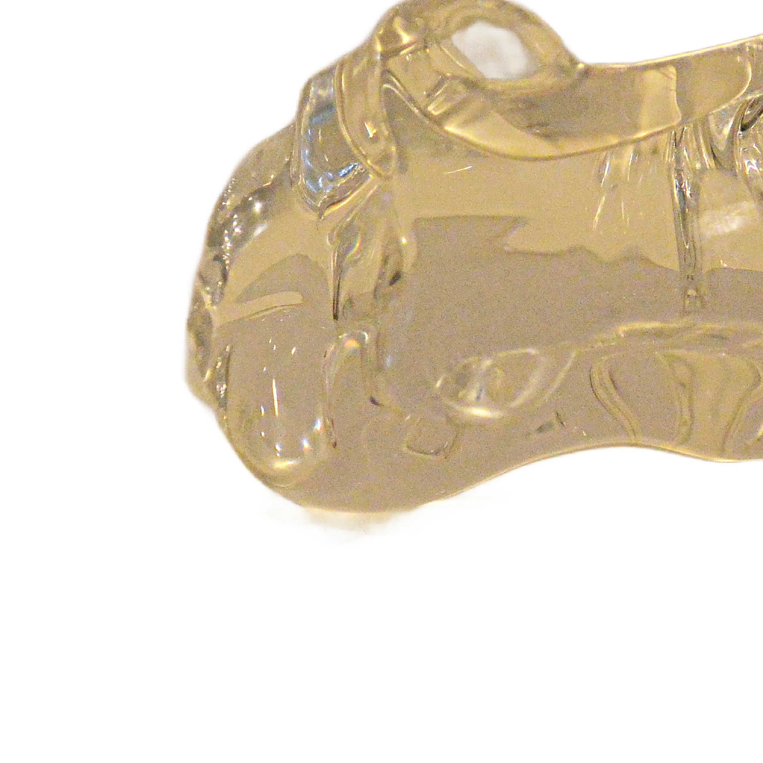 Vintage Signed Baccarat France Crystal Pug Dog Figurine &ndash; Playful Crouching Pose - Image 9