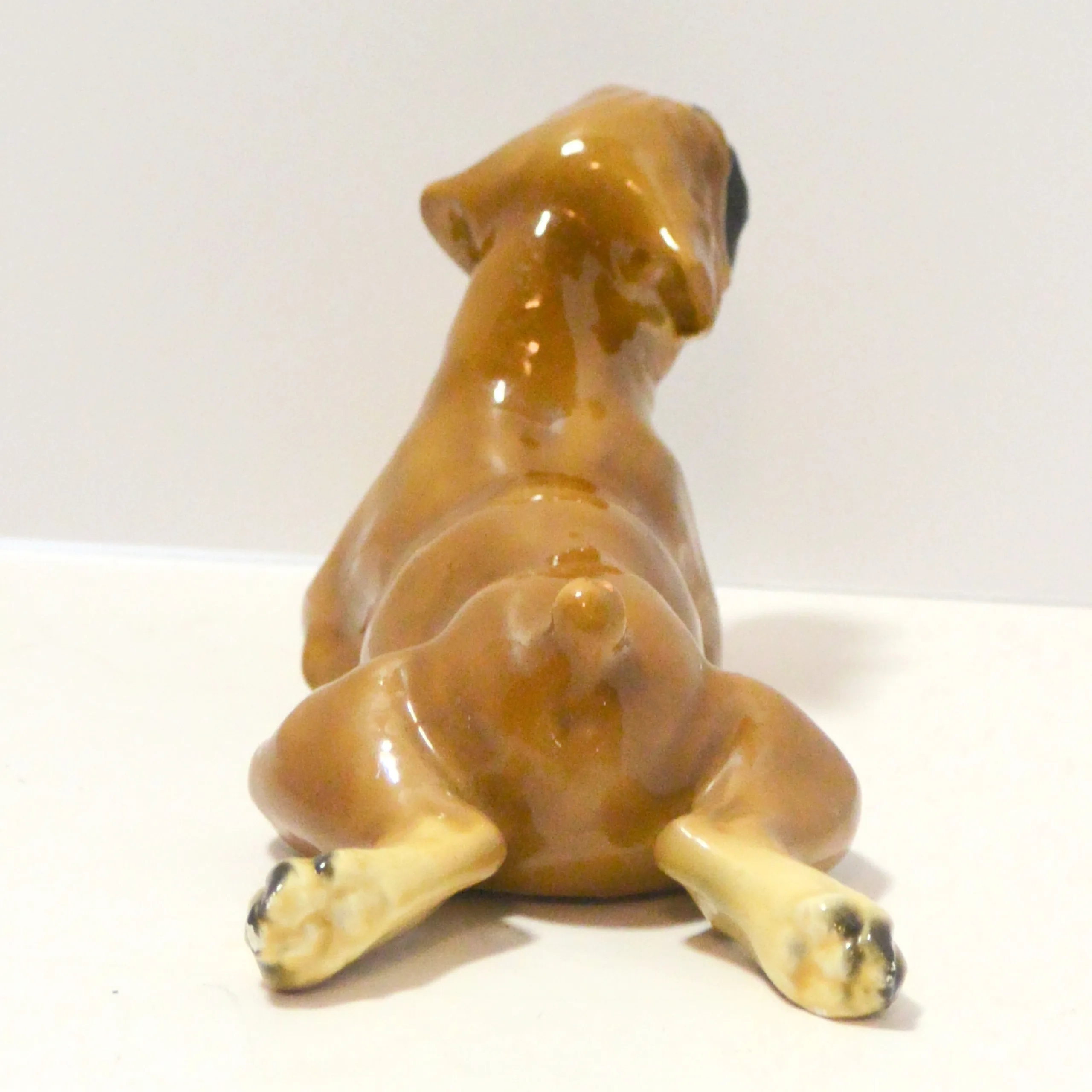 Mortens Studio Reclining Boxer Dog c. 1930's - Image 6