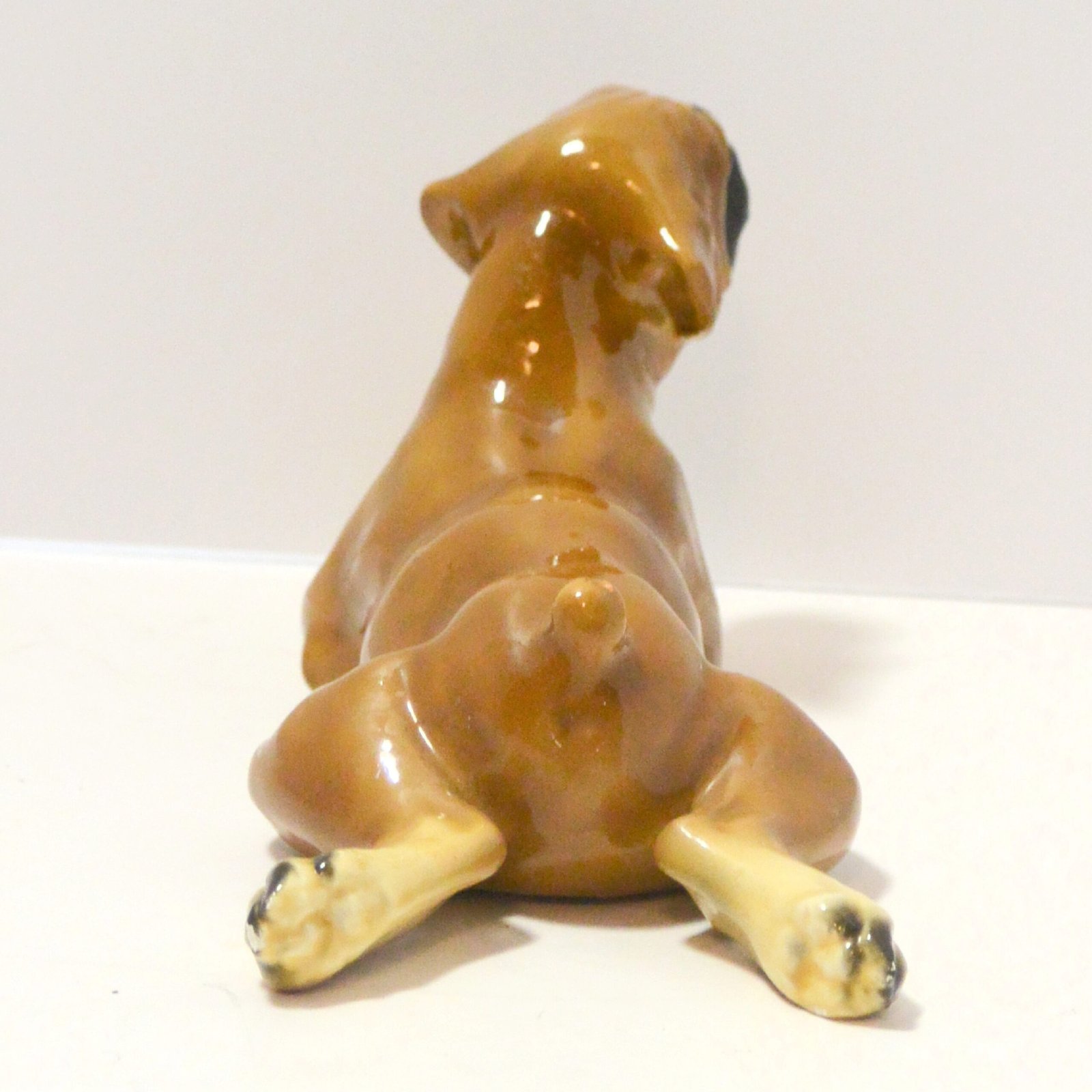 Mortens Studio Reclining Boxer Dog c. 1930's - Image 6