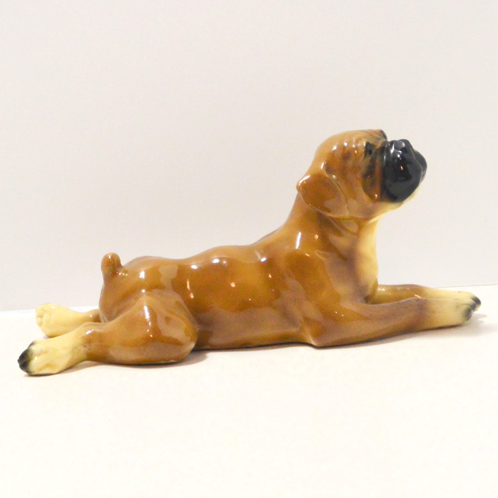 Mortens Studio Reclining Boxer Dog c. 1930's - Image 3