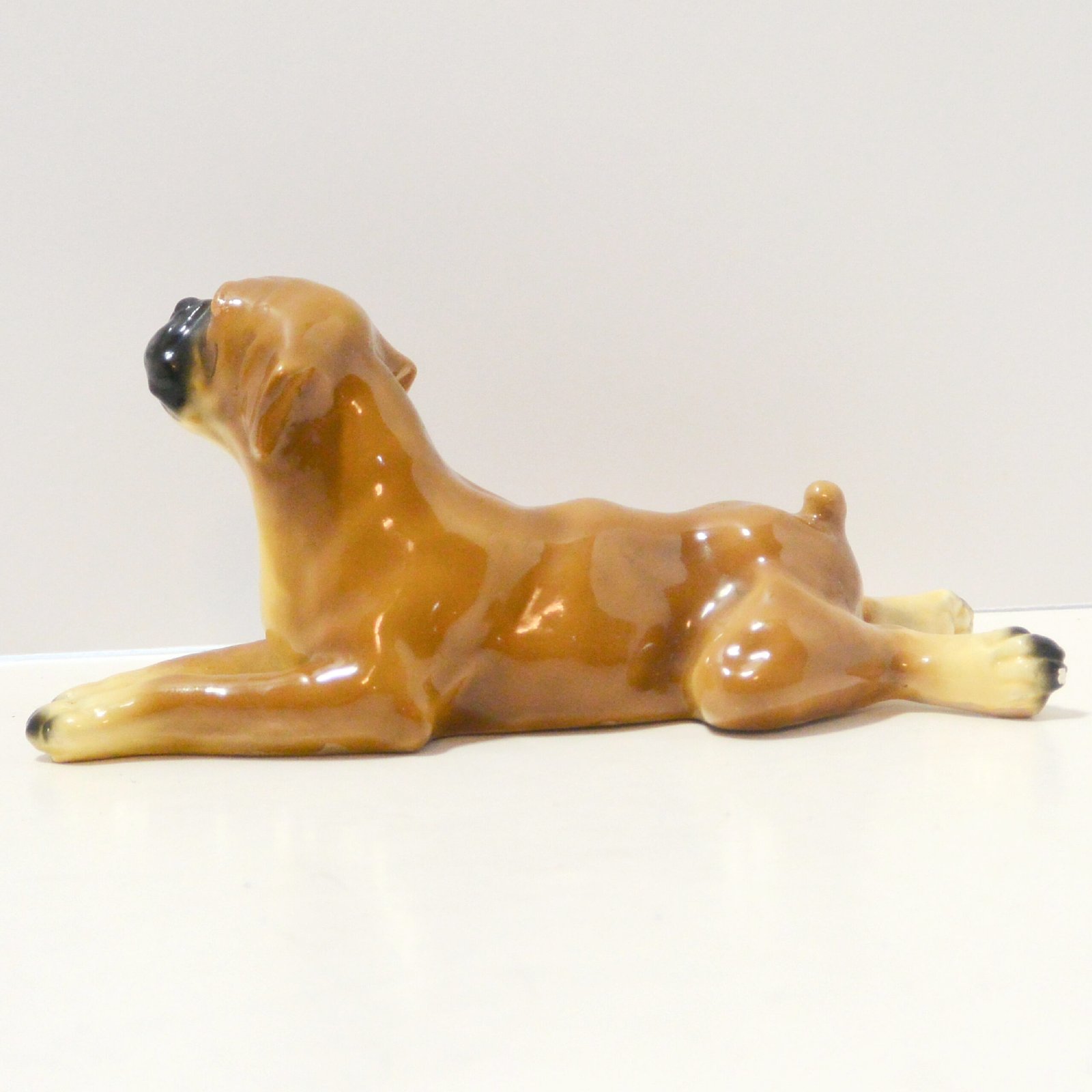 Mortens Studio Reclining Boxer Dog c. 1930's - Image 5