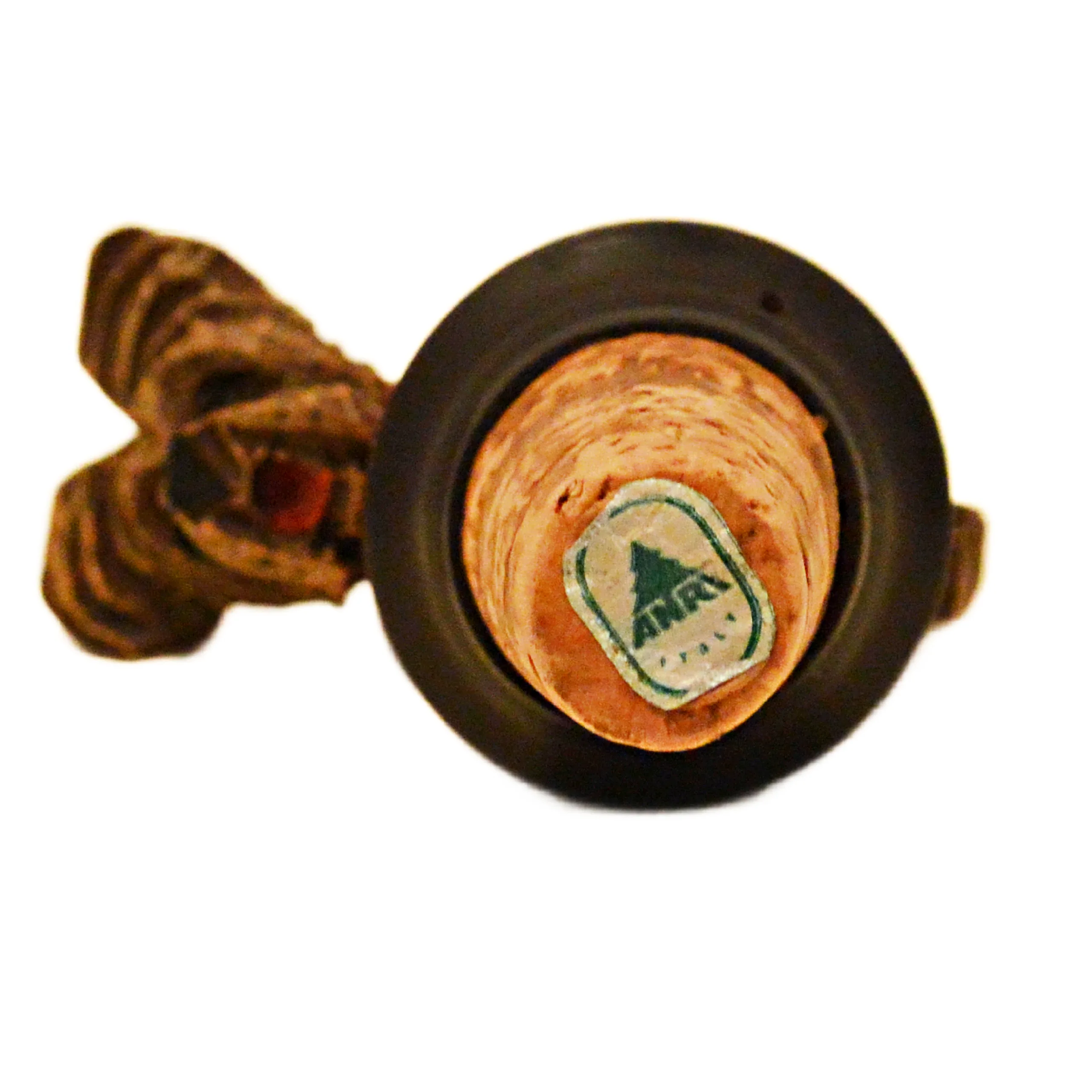 Antique Italian ANRI Hand-Carved Wood Terrier - Mechanical Movement Bottle Stopper - Image 10