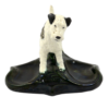 Vintage Mosaic Tile Co. Wire Fox Terrier Ceramic Valet Tray - Zanesville, Ohio