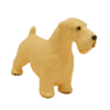 Vintage Mortens Studio Sealyham Terrier Figurine - Dual Authenticated with Original Labels