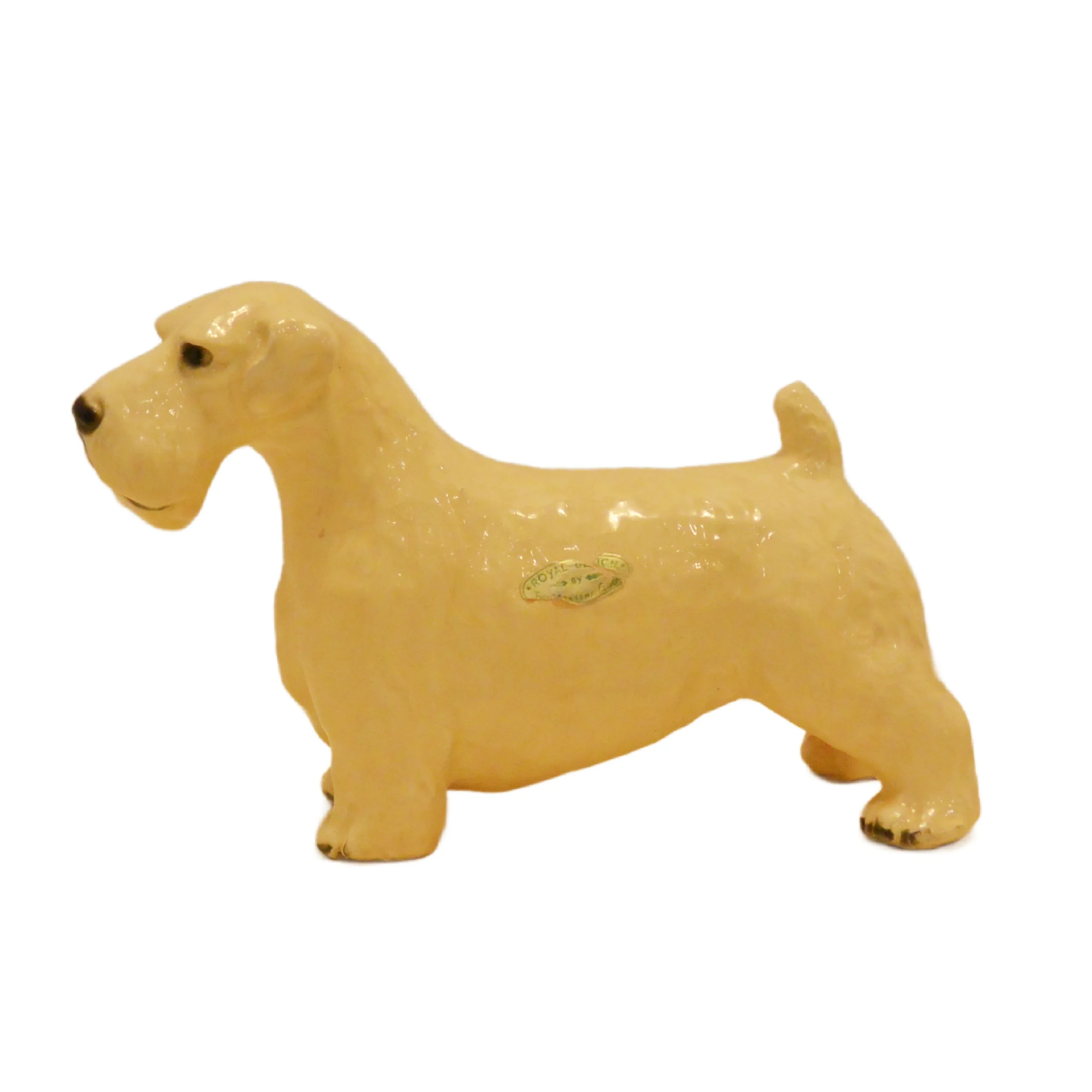 Vintage Mortens Studio Sealyham Terrier Figurine - Dual Authenticated with Original Labels - Image 6