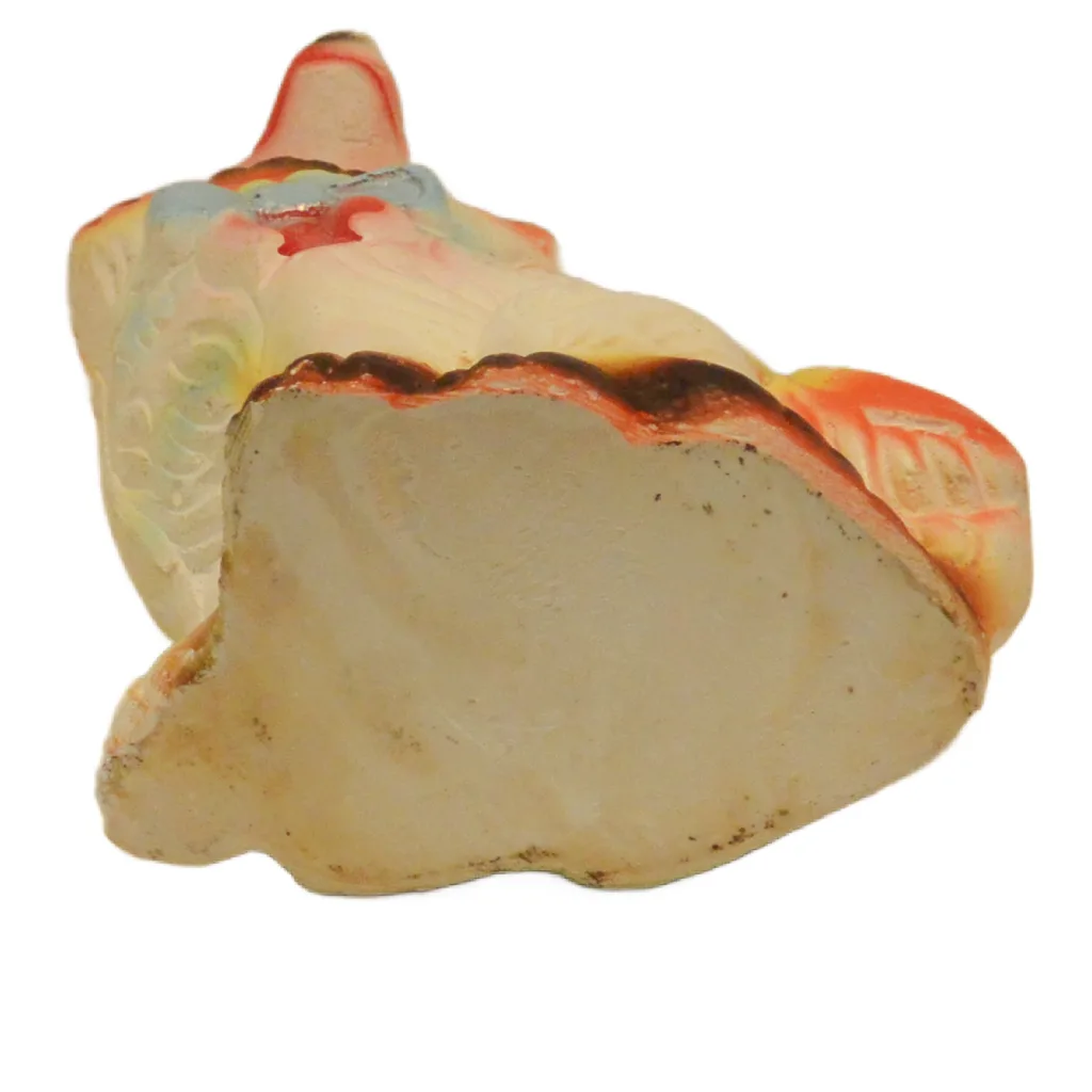 Vintage Carnival Chalkware Spitz/Pomeranian/Samoyed Dog &ndash; 11" Mid-Century Midway Prize - Image 8