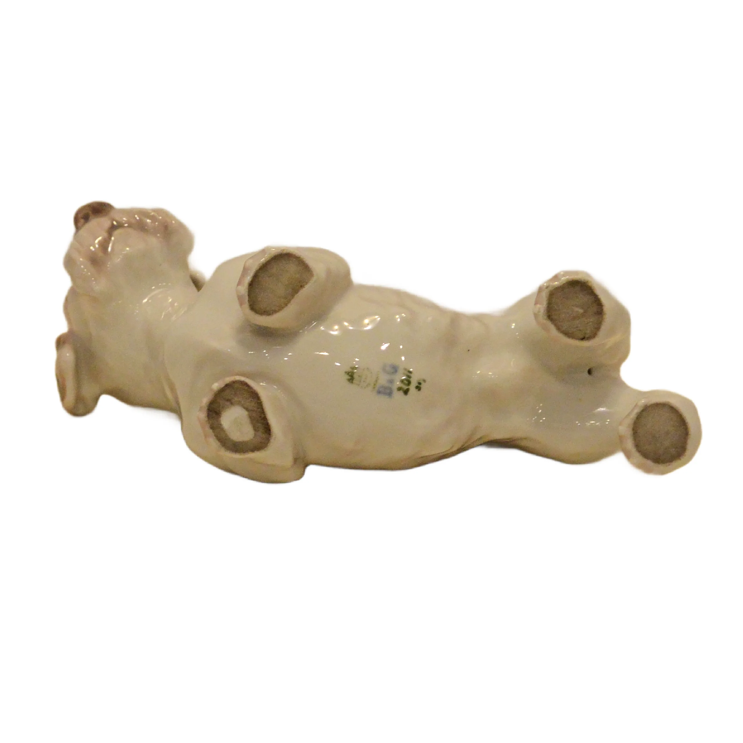 Rare Vintage Bing & Gr&oslash;ndahl Porcelain Sealyham Terrier Figurine &ndash; Made in Denmark - Image 9