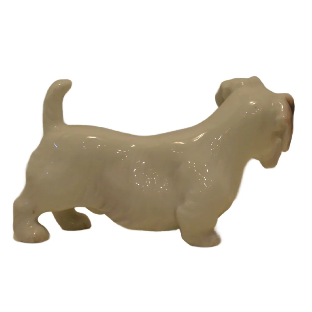 Rare Vintage Bing & Gr&oslash;ndahl Porcelain Sealyham Terrier Figurine &ndash; Made in Denmark - Image 6