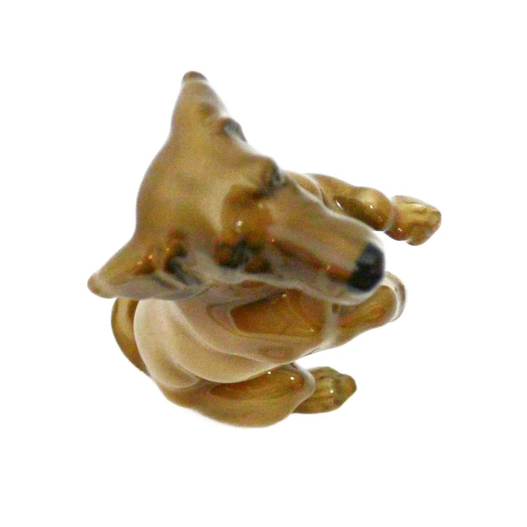 Vintage Hutschenreuther Germany Porcelain Begging Dachshund Figurine - Image 8