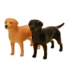 Pair of Vintage Beswick England Labrador Retriever Figurines &ndash; Black & Yellow Labs