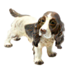 Vintage Dahl Jensen Denmark Porcelain Cocker Spaniel Figurine #1145 &ndash; Circa 1928&ndash;1957