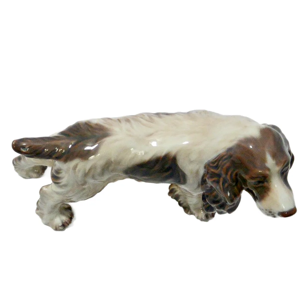 Vintage Dahl Jensen Denmark Porcelain Cocker Spaniel Figurine #1145 &ndash; Circa 1928&ndash;1957 - Image 7