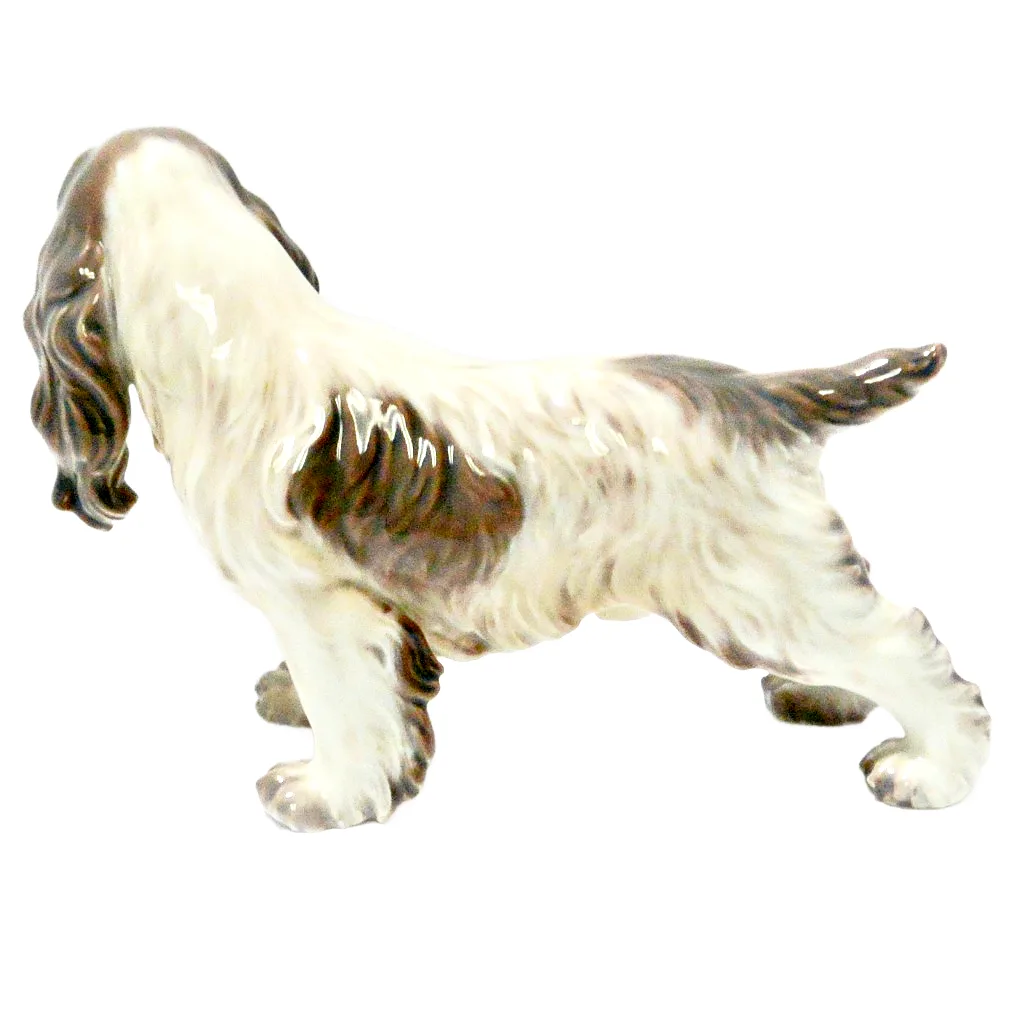 Vintage Dahl Jensen Denmark Porcelain Cocker Spaniel Figurine #1145 &ndash; Circa 1928&ndash;1957 - Image 6