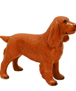 Rare Vintage Mortens Studio Cocker Spaniel Figurine – Excellent 1940s Large Scale 7" Long
