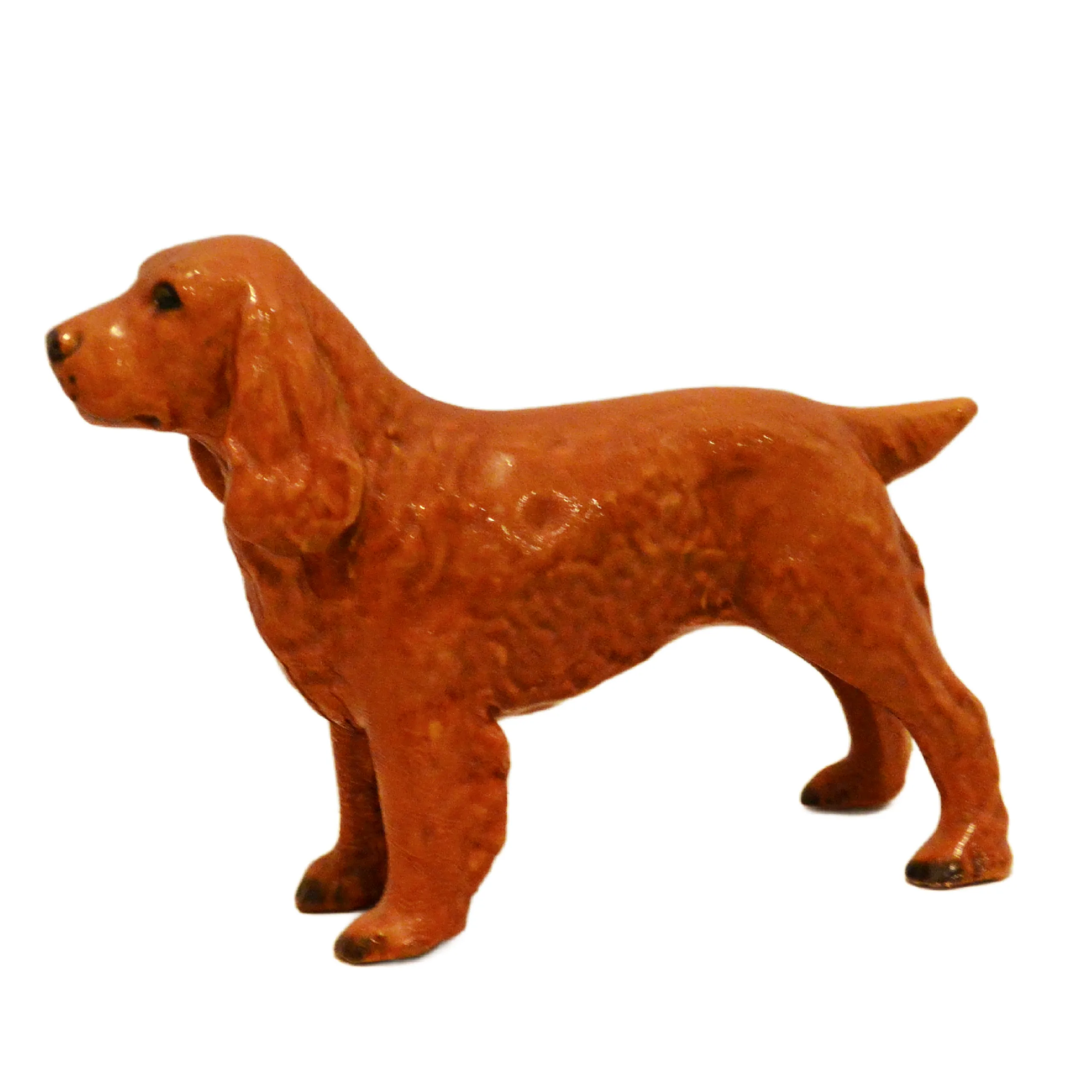 Rare Vintage Mortens Studio Cocker Spaniel Figurine &ndash; Excellent 1940s Large Scale 7" Long - Image 6